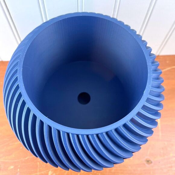 Soko Indoor Planter Pot w/ Drainage Hole and Drip Tray, Houseplants - Picture 3 of 10